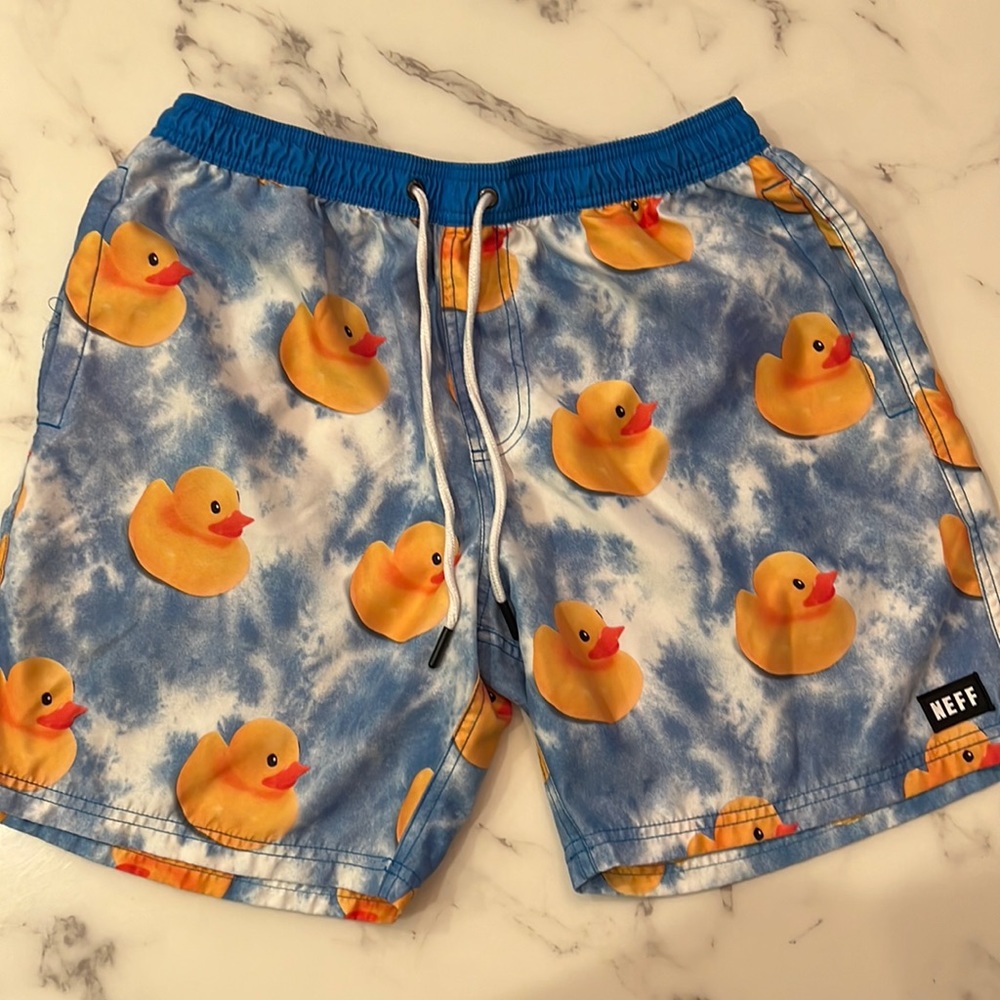 Neff Hot Tub Blue Board Shorts